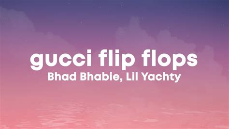 Gucci Flip Flops (feat. Lil Yachty) 